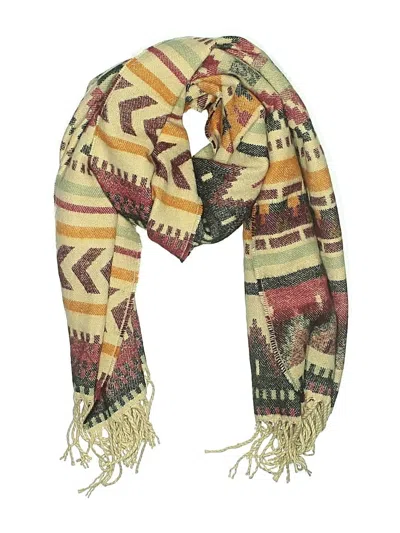 Pre-owned Unbranded Scarf In Burgundy