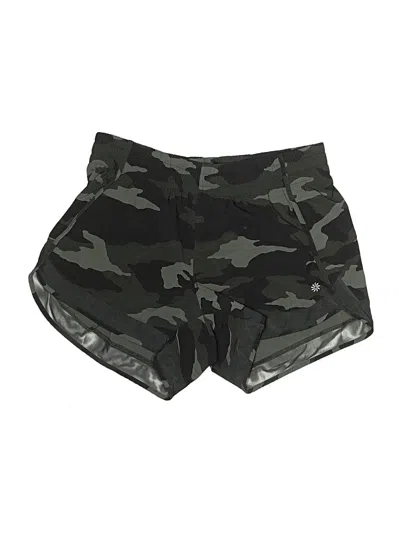 Pre-owned Athleta Athletic Shorts In Green