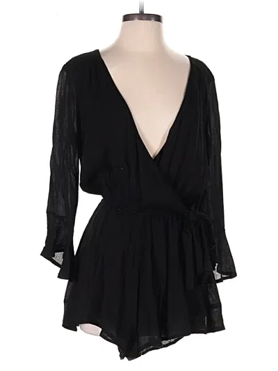 Pre-owned Showpo Romper In Black