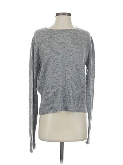 Pre-owned One Grey Day Los Angeles Pullover Sweater In Gray