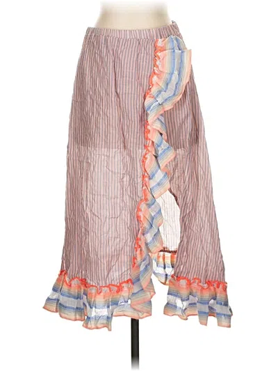 Pre-owned Lemlem Casual Skirt In Orange