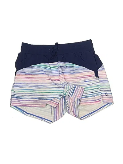 Pre-owned Athleta Girl Kids' Athletic Shorts In Blue
