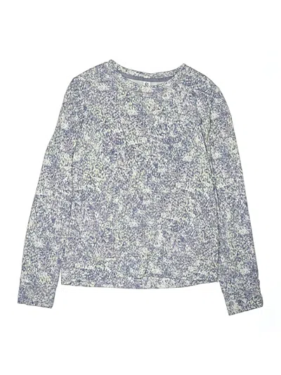 Pre-owned Athleta Girl Kids' Pullover Sweater In Purple