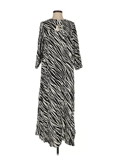 Pre-owned Anine Bing Casual Dress In Black