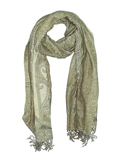Pre-owned Unbranded Scarf In Brown