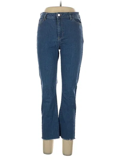 Pre-owned Eva Mendes By New York & Company Jeans In Blue