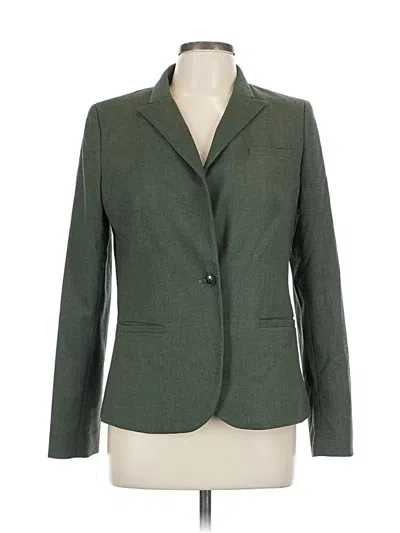 Pre-owned Banana Republic Blazer Jacket In Green