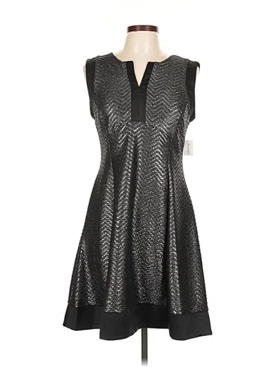 Roz & Ali Cocktail Dress In Silver