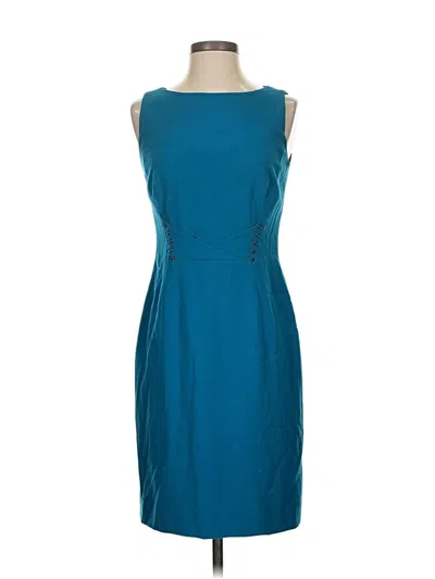 Pre-owned Tahari By Asl Cocktail Dress In Blue