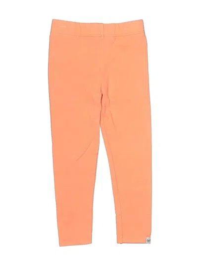 Pre-owned Honest Baby Clothing Kids' Casual Pants In Orange
