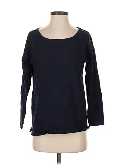 Pre-owned Talbots 3/4 Sleeve T-shirt In Blue