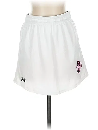 Pre-owned Under Armour Casual Skirt In White