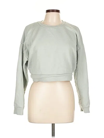Pre-owned Reformation Jeans Sweatshirt In Green