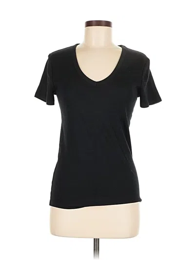 Pre-owned Gap Short Sleeve T-shirt In Black