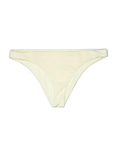Pre-owned Mara Hoffman Swimsuit Bottoms In White