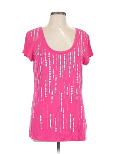 Pre-owned Philosophy Republic Clothing Short Sleeve T-shirt In Pink