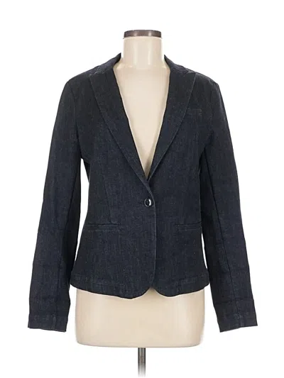 Pre-owned Banana Republic Blazer Jacket In Blue