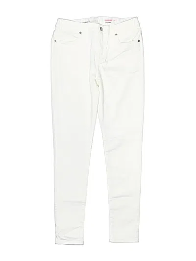Pre-owned Crewcuts Kids' Jeans In White