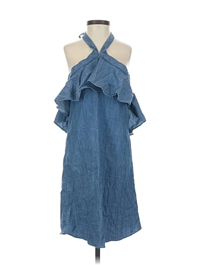 Pre-owned Alice And Olivia Alice + Olivia Casual Dress In Blue