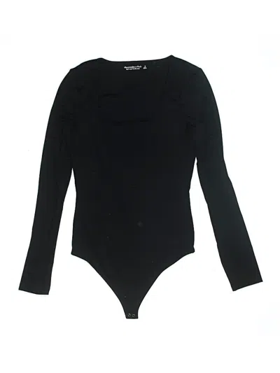 Pre-owned Abercrombie & Fitch Bodysuit In Black