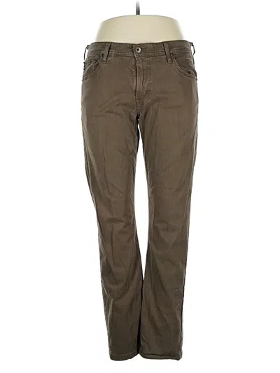 Pre-owned Adriano Goldschmied Khaki Pant In Brown