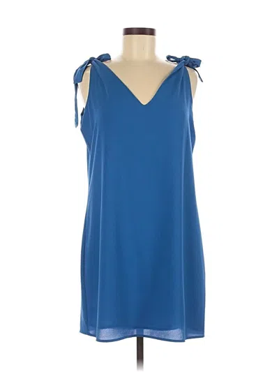 Pre-owned 1.state Casual Dress In Blue
