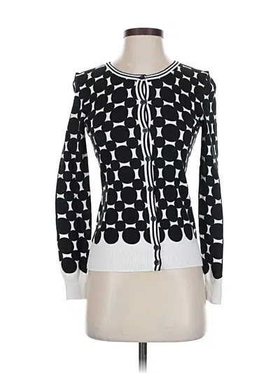 Pre-owned Van Heusen Cardigan Sweater In Black