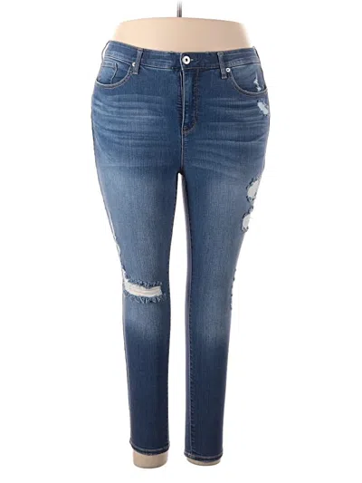 Pre-owned Torrid Jeans In Blue