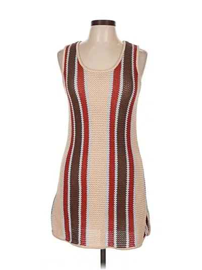 Pre-owned Echo Casual Dress In Brown