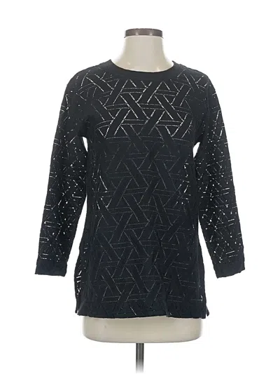 Pre-owned Banana Republic Pullover Sweater In Black