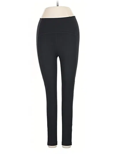 Pre-owned Beyond Yoga Active Pants In Black