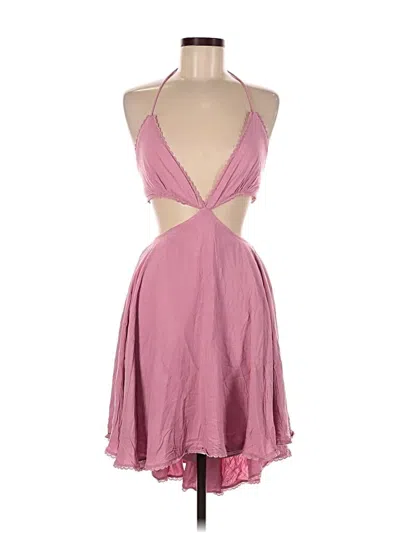 Pre-owned Alexia Admor Cocktail Dress In Pink