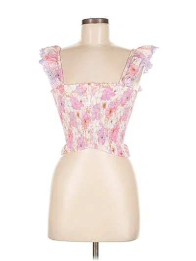Pre-owned Peixoto Sleeveless Blouse In Pink