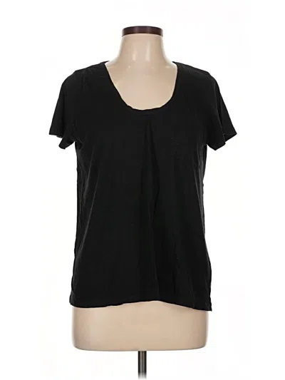 Pre-owned Caslon Short Sleeve T-shirt In Black