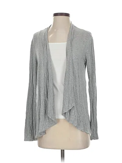 Pre-owned Amour Vert Cardigan Sweater In Gray