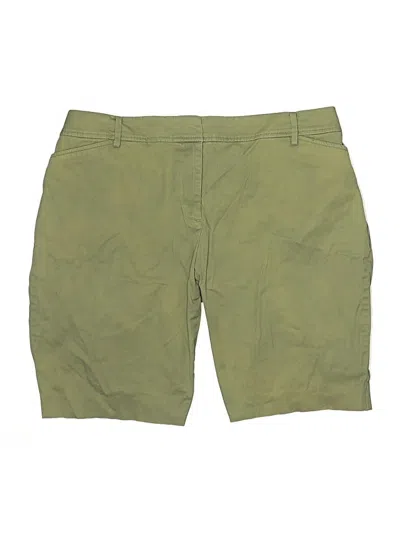 Pre-owned Talbots Khaki Shorts In Green