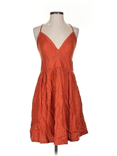Pre-owned Roxy Cocktail Dress In Orange