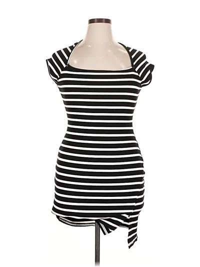 Pre-owned No Comment Casual Dress In Black