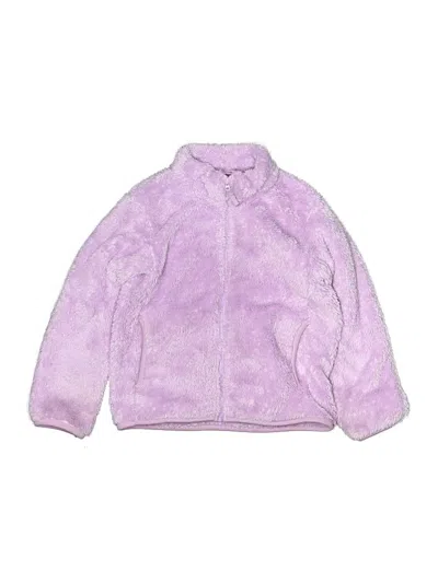 Pre-owned Uniqlo Kids' Cardigan Sweater In Purple