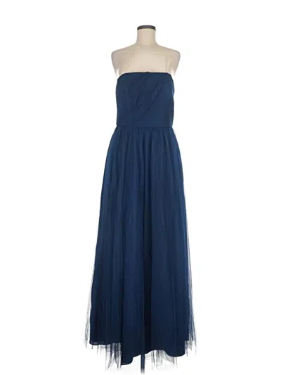 Pre-owned Alfred Angelo Cocktail Dress In Blue