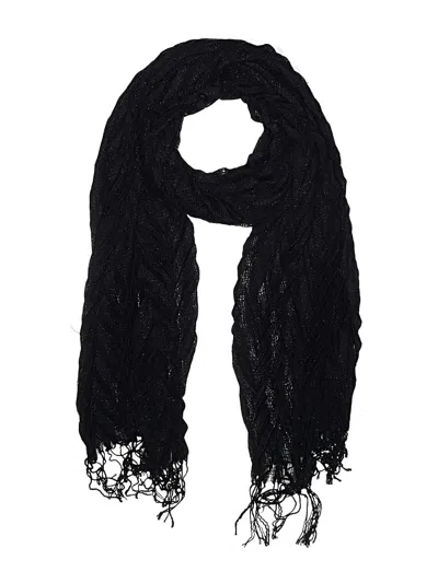 Pre-owned Unbranded Scarf In Black
