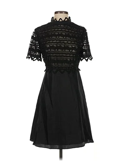 Pre-owned Zac Zac Posen Cocktail Dress In Black