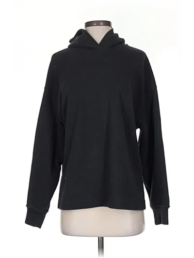 Pre-owned Uniqlo Pullover Hoodie In Black