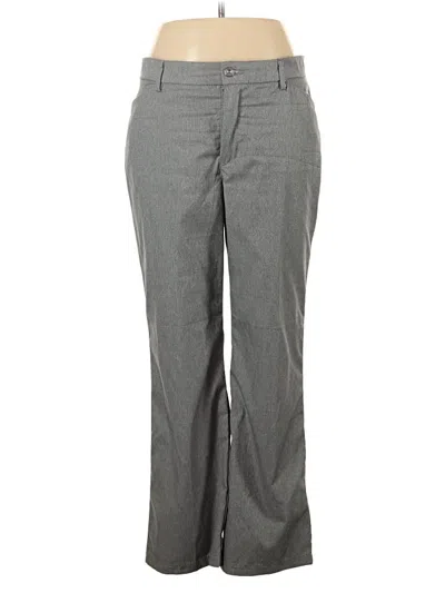 Pre-owned Lee Dress Pants In Gray