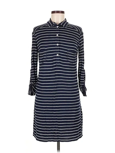 Pre-owned Max Studio Casual Dress In Blue