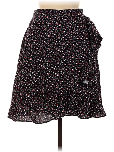 Pre-owned Ann Taylor Loft Casual Skirt In Black