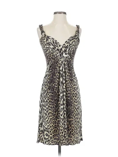 Pre-owned Elie Tahari Cocktail Dress In Brown