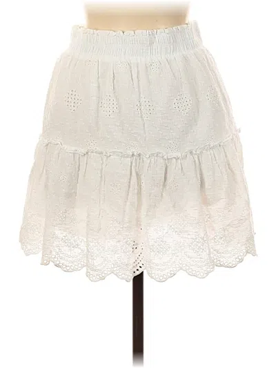 Pre-owned Bishop + Young Casual Skirt In White
