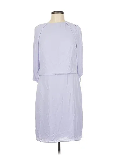 Pre-owned Halston Heritage Casual Dress In Purple