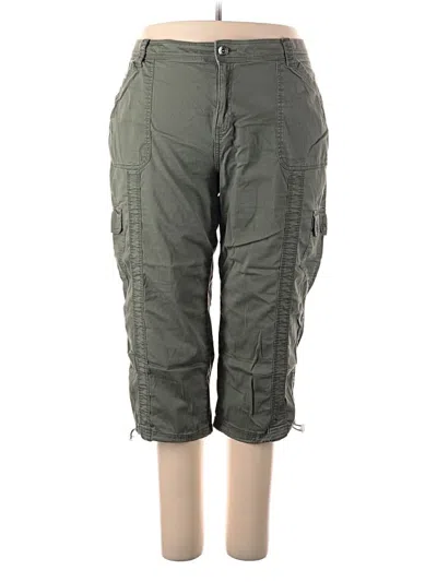 Pre-owned Style & Co Cargo Pants In Green